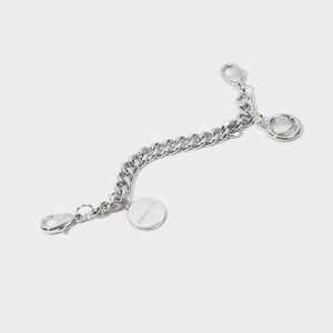 Bandolier Wristlet Circle Heart Charm Silver Strap for Bandolier Phone Case New